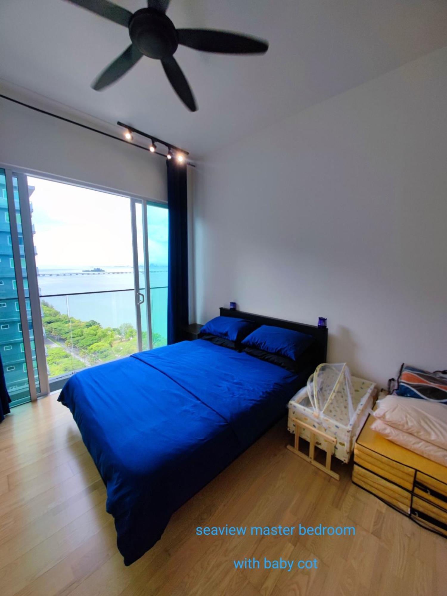 Infinite Seaview With Penang Bridge Suite With Sunrise Up To 11 Person Bayan Lepas Εξωτερικό φωτογραφία