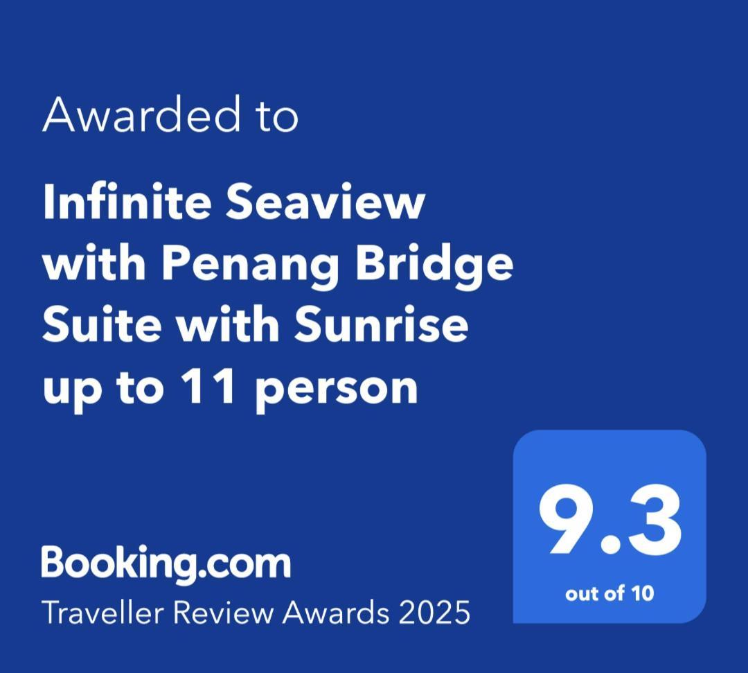 Infinite Seaview With Penang Bridge Suite With Sunrise Up To 11 Person Bayan Lepas Εξωτερικό φωτογραφία